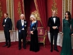 Prince Harry's waxwork has been moved to be with the rest of the Royal Family namely King Charles, Queen Camilla, Prince William and Kate Middleton.