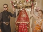 Rubina Dilaik, Abhinav Shukla attend the wedding celebrations of her sister Rohini.