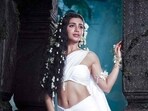 Samantha Ruth Prabhu in a still from Shaakuntalam. Samantha Ruth Prabhu in a still from Shaakuntalam.