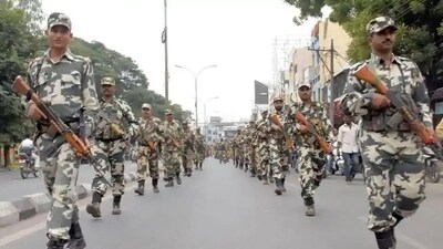 Flag marches are being conducted to keep the situation under control. Flag marches are being conducted to keep the situation under control.