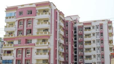 An apartment complex in Patna. (HT file) An apartment complex in Patna. (HT file)