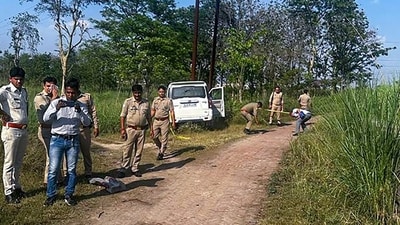Anil Dujana was a resident of Dujana village which came under Badalpur police station in Noida's Gautam Buddha Nagar. (PTI) Anil Dujana was a resident of Dujana village which came under Badalpur police station in Noida's Gautam Buddha Nagar. (PTI)