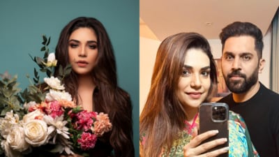 Anjum Fakih with boyfriend Rohit Jadhav Anjum Fakih with boyfriend Rohit Jadhav