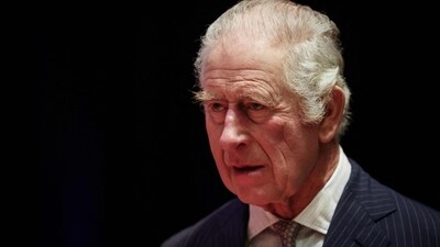 Britain's King Charles III. (AFP)