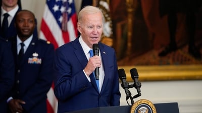 US President Joe Biden (AP)