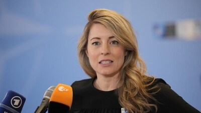 Canada’s foreign Minister Melanie Joly. (AFP) Canada’s foreign Minister Melanie Joly. (AFP)