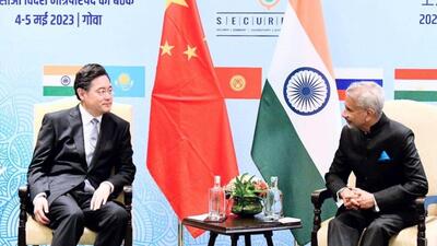 EAM S Jaishankar, State Councillor and FM Qin Gang of China held discussions on LAC, SCO, G20 and BRICS (Twitter/@DrSJaishankar) EAM S Jaishankar, State Councillor and FM Qin Gang of China held discussions on LAC, SCO, G20 and BRICS (Twitter/@DrSJaishankar)