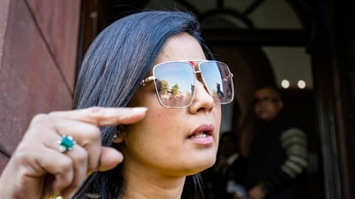 TMC MP Mahua Moitra (PTI) TMC MP Mahua Moitra (PTI)