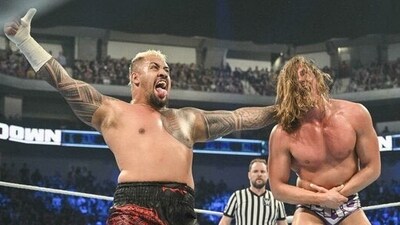 With the aim to decimate The Bloodline, Riddle has joined hands with Undisputed WWE Tag Team Champions Kevin Owens and Sami Zayn. (Twitter)