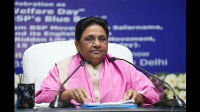 Mayawati to address her first rally in Karnataka today (HT file)