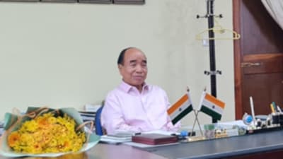 Mizoram chief minister Zoramthanga (Twitter/@CMOMizoram) Mizoram chief minister Zoramthanga (Twitter/@CMOMizoram)