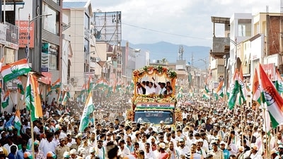 The Congress’s promise of enhancing reservations to 75%, beyond the SC-mandated 50% ceiling, is quite clearly an effort to dip into the ascendant caste sentiment in Karnataka. (ANI)
