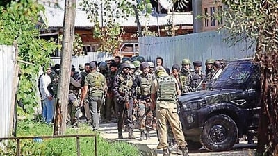 The terrorists, identified as Shakir Majid Najar and Hanan Ahmad Seh from Shopian district, belonged to the proscribed terror outfit Lashkar-e-Taiba. (ANI / Represenational Image) The terrorists, identified as Shakir Majid Najar and Hanan Ahmad Seh from Shopian district, belonged to the proscribed terror outfit Lashkar-e-Taiba. (ANI / Represenational Image)