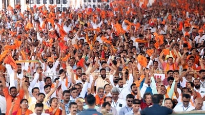 The BJP has also redoubled efforts in constituencies where its candidates lost by a slim margin in 2018. (ANI) The BJP has also redoubled efforts in constituencies where its candidates lost by a slim margin in 2018. (ANI)
