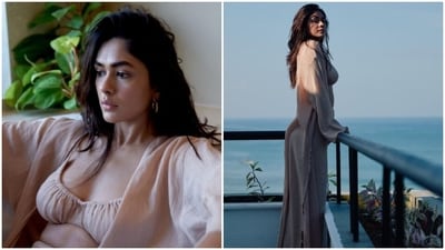 Mrunal thakur is an absolute fashionista. The actor keeps slaying fashion goals like a pro with snippets from her fashion diaries on her Instagram profile on a regular basis. The actor’s sense of sartorial fashion is loved and adored by her fans and for all the right reasons. Mrunal, a day back, shared a string of pictures of herself and they are absolute bliss. Take a look. (Instagram/@mrunalthakur) Mrunal thakur is an absolute fashionista. The actor keeps slaying fashion goals like a pro with snippets from her fashion diaries on her Instagram profile on a regular basis. The actor’s sense of sartorial fashion is loved and adored by her fans and for all the right reasons. Mrunal, a day back, shared a string of pictures of herself and they are absolute bliss. Take a look. (Instagram/@mrunalthakur)