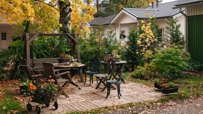 Creating an outdoor space that promotes calm and tranquillity can be a rewarding experience. (Unsplash) Creating an outdoor space that promotes calm and tranquillity can be a rewarding experience. (Unsplash)