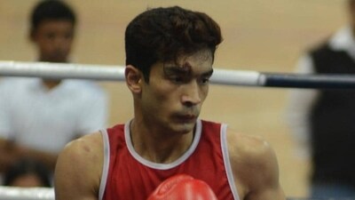 File image of Indian boxer Shiva Thapa. (Pitamber Newar/ HT Photo) File image of Indian boxer Shiva Thapa. (Pitamber Newar/ HT Photo)
