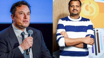 Ex-Twitter head Manish Maheshwari (R) pens an open letter addressing Elon Musk (L). Ex-Twitter head Manish Maheshwari (R) pens an open letter addressing Elon Musk (L).