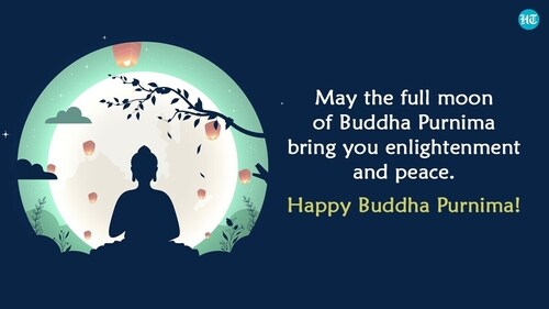 It marks the birth, enlightenment, and death of Gautama Buddha, the founder of Buddhism. (HT photo) It marks the birth, enlightenment, and death of Gautama Buddha, the founder of Buddhism. (HT photo)