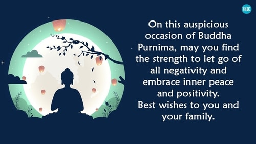 Buddhists celebrate the day by visiting temples and lighting lamps and candles. (HT photo) Buddhists celebrate the day by visiting temples and lighting lamps and candles. (HT photo)