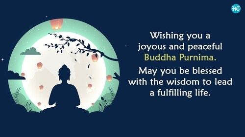Buddha Purnima is a reminder of the universal message of love, kindness, and peaceful coexistence (HT photo) Buddha Purnima is a reminder of the universal message of love, kindness, and peaceful coexistence (HT photo)