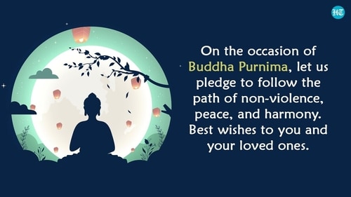 Buddha Purnima is a time for introspection, mindfulness, and spreading joy and positivity in the world. (HT photo) Buddha Purnima is a time for introspection, mindfulness, and spreading joy and positivity in the world. (HT photo)
