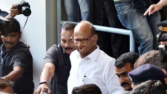 NCP chief Sharad Pawar. (ANI)