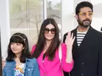 Aishwarya Rai with Abhishek Bachchan and Aaradhya Bachchan in Cannes. (File Photo) Aishwarya Rai with Abhishek Bachchan and Aaradhya Bachchan in Cannes. (File Photo)