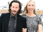 Keanu Reeves and Alexandra Grant