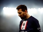 Paris St Germain's Lionel Messi