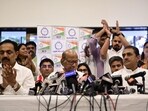 NCP chief Sharad Pawar addresses presser at the YB Chavan Centre in Mumbai. NCP chief Sharad Pawar addresses presser at the YB Chavan Centre in Mumbai.