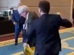 The incident took place on Thursday during the 61st General Assembly of the Parliamentary Assembly of the Black Sea Economic Cooperation in Ankara. The incident took place on Thursday during the 61st General Assembly of the Parliamentary Assembly of the Black Sea Economic Cooperation in Ankara.