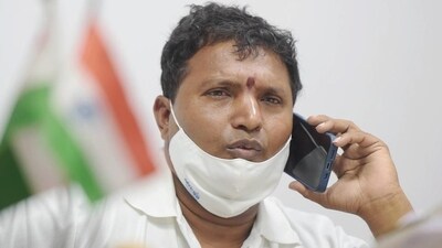 Indian Youth Congress chief Srinivas BV (File photo) Indian Youth Congress chief Srinivas BV (File photo)