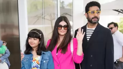 Aishwarya Rai with Abhishek Bachchan and Aaradhya Bachchan in Cannes. (File Photo) Aishwarya Rai with Abhishek Bachchan and Aaradhya Bachchan in Cannes. (File Photo)