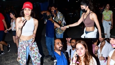 Shraddha Kapoor, Jacqueline Fernandez and Natasha Dalal attended the Backstreet Boys concert in Mumbai. (Photos: Varinder Chawla) Shraddha Kapoor, Jacqueline Fernandez and Natasha Dalal attended the Backstreet Boys concert in Mumbai. (Photos: Varinder Chawla)