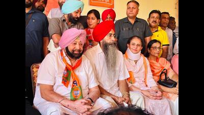 Capt Amarinder said if the situation continued like this, nobody will come to invest in Punjab which will badly hit the state’s economy. (HT Photo)