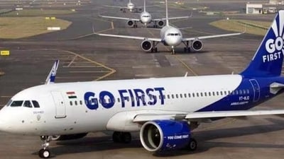 Go First airline (HT File Photo) Go First airline (HT File Photo)