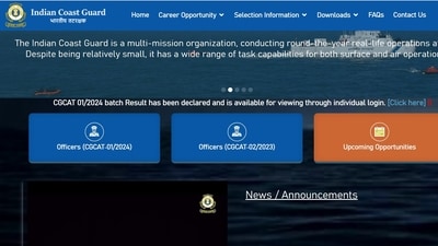 ICG Assistant Commandant result declared at joinindiancoastguard.cdac.in ICG Assistant Commandant result declared at joinindiancoastguard.cdac.in