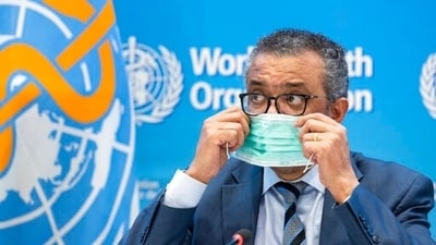 WHO chief Tedros Adhanom Ghebreyesus. (AP) WHO chief Tedros Adhanom Ghebreyesus. (AP)
