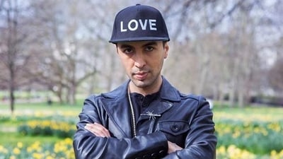 Ankit Love, the son of Bhim Singh, former president of the Jammu and Kashmir National Panthers Party. (Facebook) Ankit Love, the son of Bhim Singh, former president of the Jammu and Kashmir National Panthers Party. (Facebook)