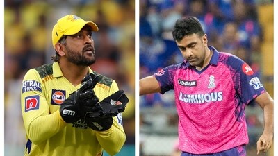 MS Dhoni and R Ashwin MS Dhoni and R Ashwin