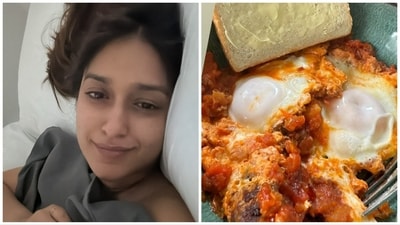 Ileana D'Cruz recently binged on soft bread.