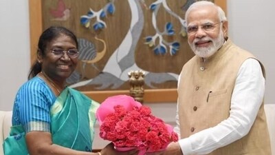 President Droupadi Murmu and PM Modi