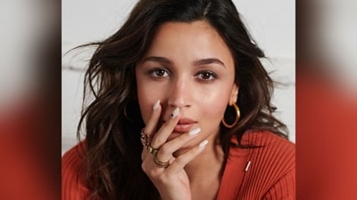 When it comes to fashion and style, it's impossible not to talk about Alia Bhatt. Her simple yet stylish white nail art with a small black heart is undeniably charming. If you're not a fan of bright and bold colors, take inspiration from Alia's minimalistic approach and paint your nails with off-white glazed polish and add a small black heart on your middle finger. (Instagram/@aliaabhatt) When it comes to fashion and style, it's impossible not to talk about Alia Bhatt. Her simple yet stylish white nail art with a small black heart is undeniably charming. If you're not a fan of bright and bold colors, take inspiration from Alia's minimalistic approach and paint your nails with off-white glazed polish and add a small black heart on your middle finger. (Instagram/@aliaabhatt)