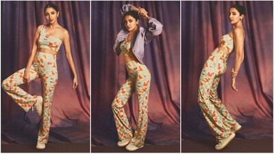 Anushka Sharma's vibrant printed co-ord set is the perfect athleisure inspiration (Instagram/@anushkasharma) Anushka Sharma's vibrant printed co-ord set is the perfect athleisure inspiration (Instagram/@anushkasharma)