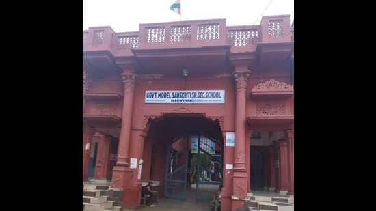 Bhiwani Government Model Sanskriti Senior Secondary School. (HT photo)