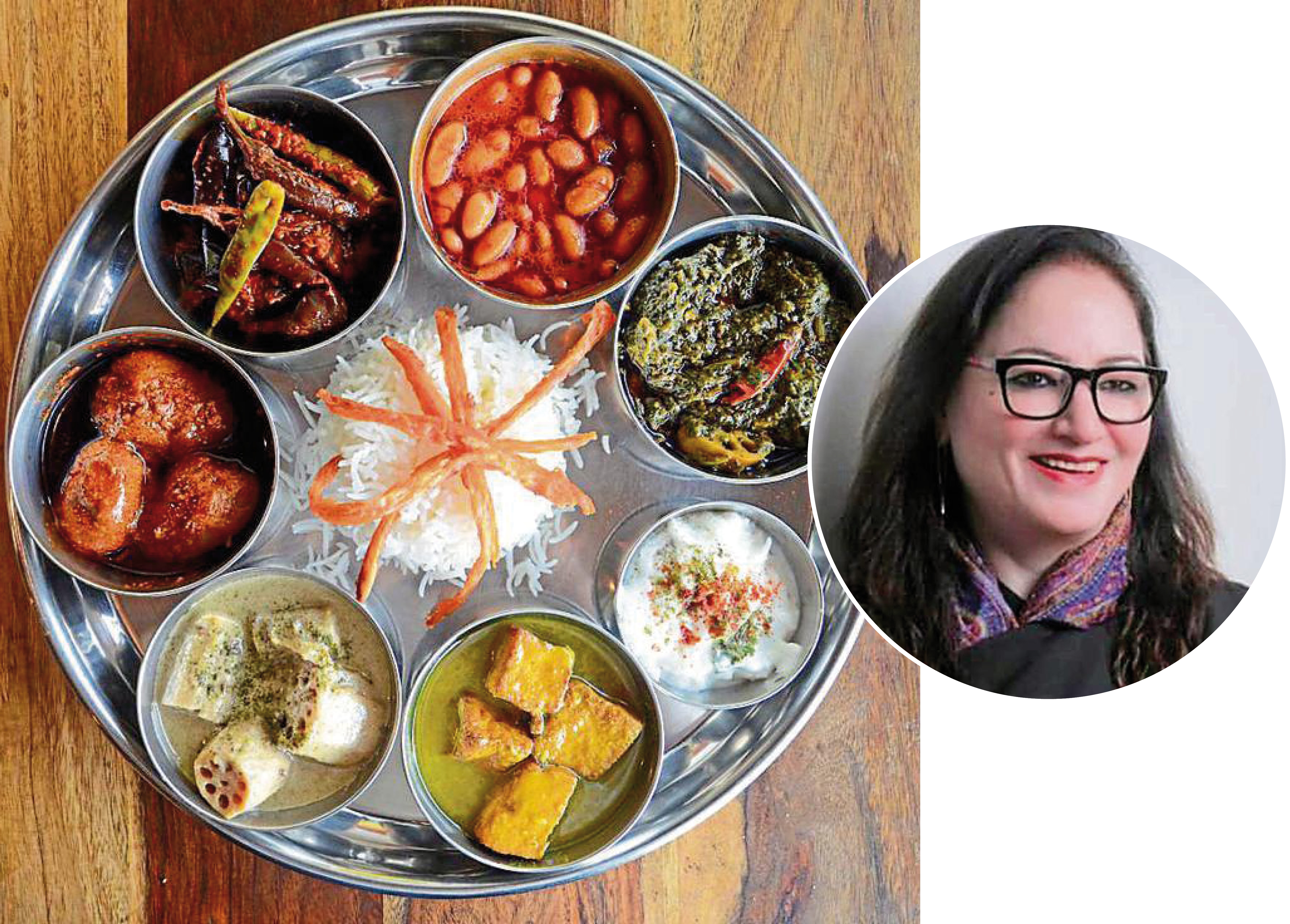 Nalini Moti Sadhu picked up the nuances of traditional Kashmiri cuisine from her grandmother and mother-inlaw. Like the vegetarian thali she serves at her Guurugram eatery, Matamaal. Nalini Moti Sadhu picked up the nuances of traditional Kashmiri cuisine from her grandmother and mother-inlaw. Like the vegetarian thali she serves at her Guurugram eatery, Matamaal.