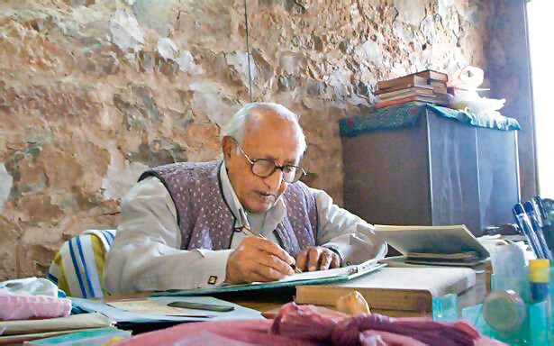 The great Rajasthani writer Vijaydan Detha spent nearly five decades gathering tales from rural homemakers, monks, musicians, farmers and wandering communities of nomads. (ANI)