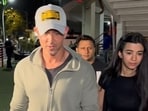Hrithik Roshan and Saba Azad watched a movie together.