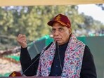 Defence minister Rajnath Singh. Defence minister Rajnath Singh.